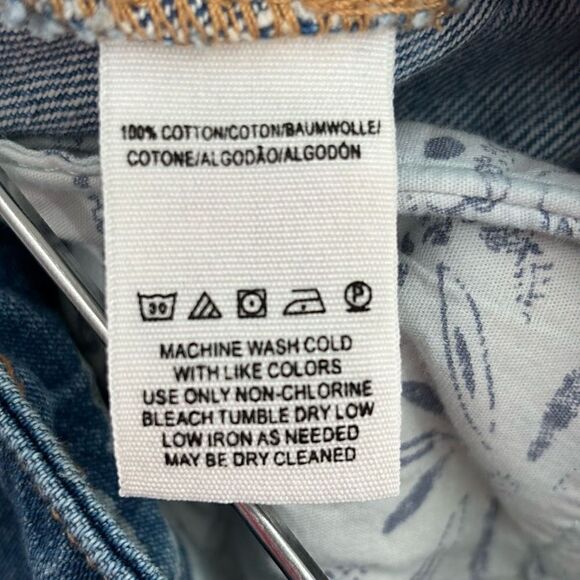 Free People We The Free Women's Don't Get Me Wrong Denim Skirt Size 27 - Picture 7 of 7